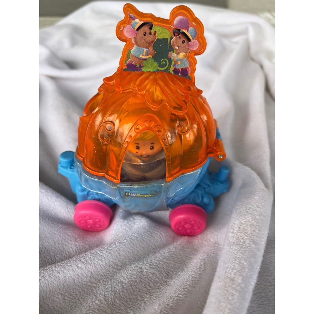 Fisher-Price Little People Disney Princess Cinderella Pumpkin Carriage & Figure